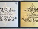 MOZART Early & Late Symphonies NEVILLE MARRINER ED1 