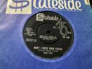 UK STATESIDE SS 336-MOTOWN-FOUR TOPS-BABY I NEED 