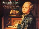 MOZART 10 Early Symphonies MARRINER ASMF Decca 6.35290 3LP 