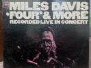 MILES DAVIS -FOUR & MORE LIVE COLUMBIA 2 eye 